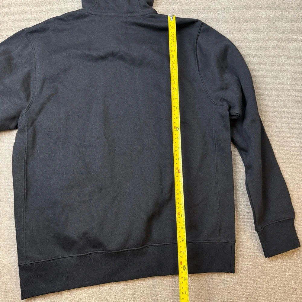 Nike BV2654-010 Men's M Black Sportswear Club Fleece Pullover Hoodie